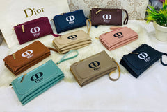 Clutch hand bags amazing 8 coloer avalible 6 pockets 4 zipper LUXURY WALLAT with long chain