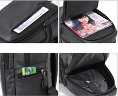 Black Laptop Backpack For Boys And Girls 4129